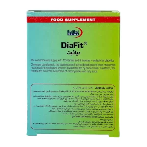 مشخصات کپسول دیافیت یوروویتال 30 عددی