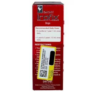 قطره آهن کودکان آیروفیکس دایونیکس فارما 30 میلی لیتری