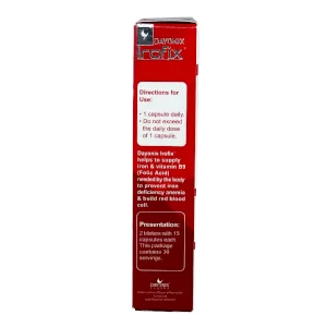 کپسول آهن آیروفیکس دایونیکس فارما 30 عددی