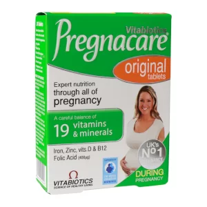 مولتی ویتامین دوران بارداری پرگناکر ویتابیوتیکس اورجینال 30 عددی