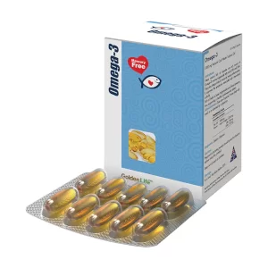 سافت ژل امگا 3 1000 میلی گرم گلدن لایف 50 عددی