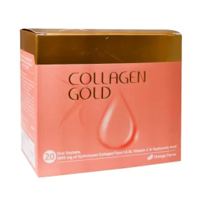 ساشه کلاژن گلد مخصوص پوست آدریان - 20 عددی