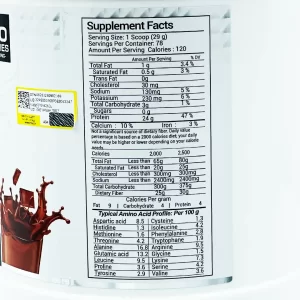 مشخصات پروتئین وی مگنوم فارما 2270 گرم