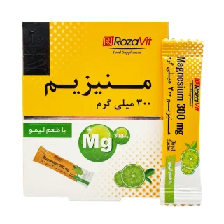 ساشه منیزیم 300 میلی گرم روزا ویت - 20 عددی