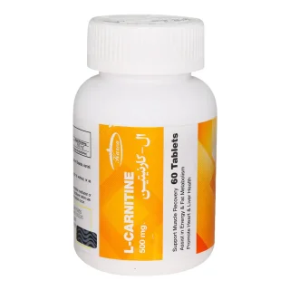 قرص ال کارنیتین 500 میلی گرم کارن - 60 عددی