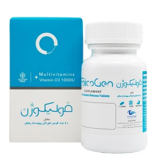 قرص فولیکوژن اروند فارمد- 60 عددی