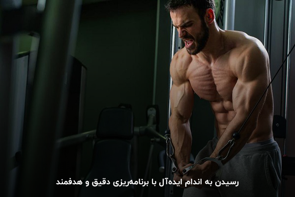 برنامه&zwnj;ریزی دقیق و هدفمند برای رسیدن به اندام ایده&zwnj;آل