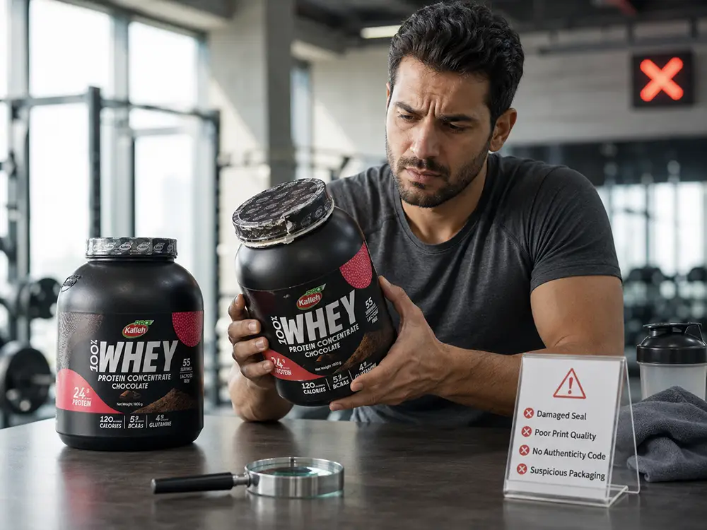 پروتئین وی کاله فیک + تشخیص