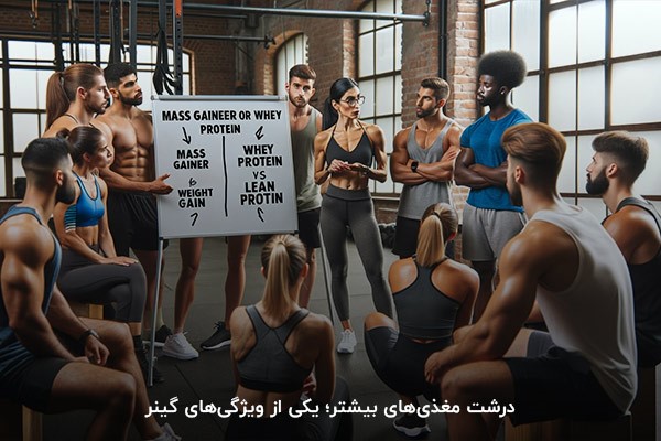 درشت مغذیهای بیشتر در مکمل گینر؛ مهمترین تفاوت گینر با وی