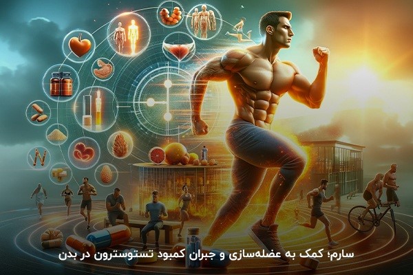 جبران کمبود تستوسترون و عضله&zwnj;سازی با سارم