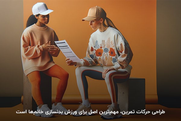 طراحی حرکات تمرین به صورت اختصاصی؛ اساسیترین مسئله در بدنسازی بانوان