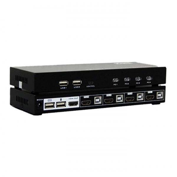 کی وی ام سوئیچ 4 پورت HDMI کی نت مدل K-SWKH404