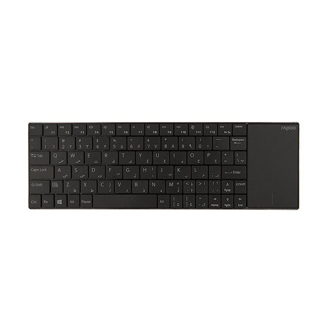 کیبورد بی سیم تاچ پد دار رپو مدل E2710