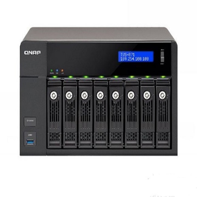 Qnap TVS-871 i3 4G Nas Diskless