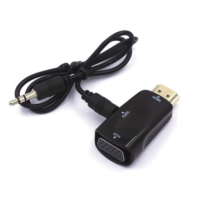 تبدیل HDMI به VGA با خروجی صدا