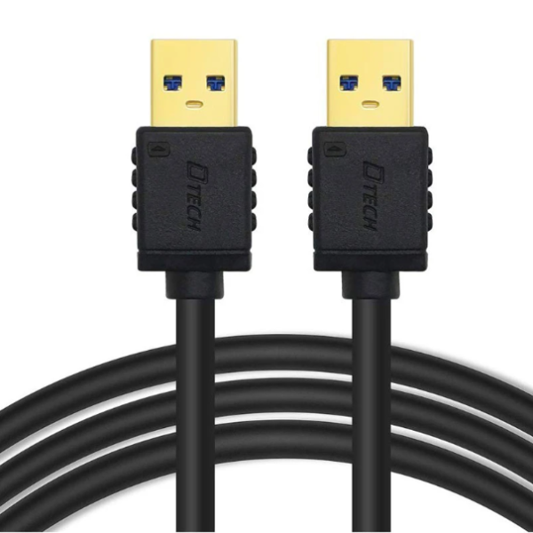 کابل لینک دوسر نر USB3.0 دیتک مدل DT-CU0301 طول 1 متر
