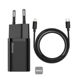 آداپتور شارژر باسئوس مدل Baseus Super Si Quick Charger 1C 20W CCSUP-B01