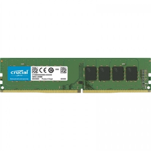 رم دسکتاپ کروشیال با فرکانس 3200 مگاهرتز و حافظه 8 گیگابایت Crucial DDR4 8GB 3200Mhz Single Channel Desktop RAM