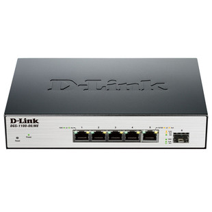 سوئیچ 5 پورت Smart Managed دی-لینک DGS-1100-06/ME