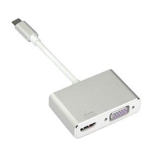 مبدل USB-C به VGA/HDMI مدل 4K