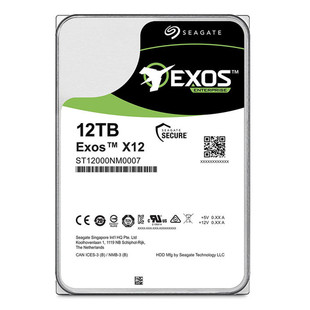 هارد دیسک اینترنال سیگیت مدل Exos ST12000NM0007 ظرفیت 12 ترابایت