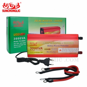 اینورتر برق خوشیدی 3000 وات شارژر دار Sunchonglic مدل Sunchonglic Solar Power Inverter Fs-3000c