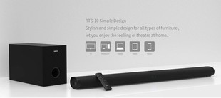 ساندبار ريمکس مدل RTS-10 با توان خروجي 130 وات