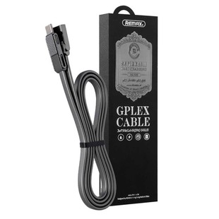کابل تبديل USB به microUSB/USB-C/لايتنينگ ريمکس مدل Gplex