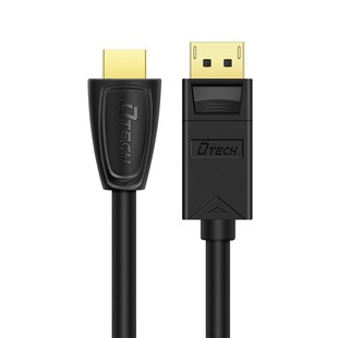 کابل 1.8m تبدیل دیسپلی DP به HDMI مدل Dtech DT-CU0305