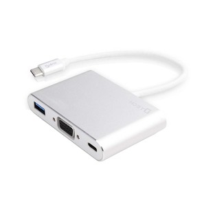 تبدیل Type-c به VGA و USB-3 دیتک مدل DT-T0023