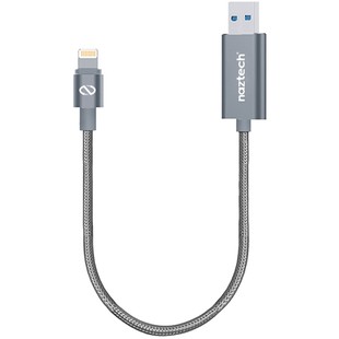 فلش مموری نزتک مدل LUV-share با ظرفیت 64 گیگابایت همراه با کابل تبديل USB به لايتنينگ