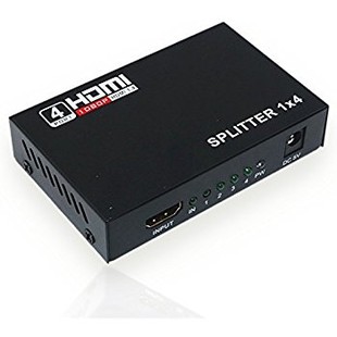 اسپلیتر HDMI چهار پورت V-net با ویژگی FULL HD