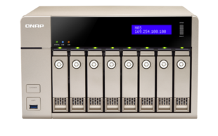 هارد تحت شبکه کیونپ مدل TVS-863+-16G