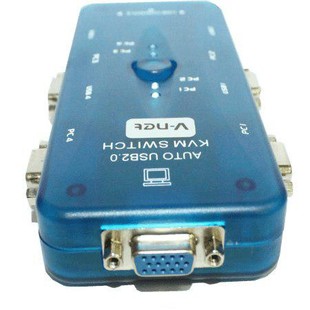 سوییچ KVM چهار پورت وی نت مدل Auto USB باکابل