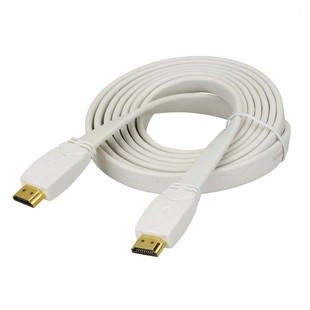 کابل HDMI تخت فرانت با کانکتور طلایی 3D طول 3 متر