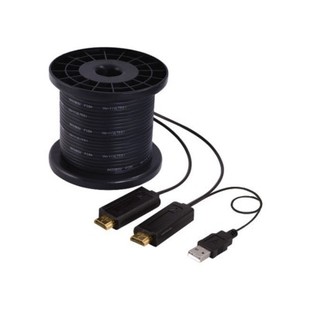 کابل افزایش طول HDMI بر روی بستر فیبر نوری 76 متری فرانت