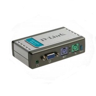 سوییچ 2 پورت KVM دی-لینک مدل KVM-121 با طول 1.8 متر