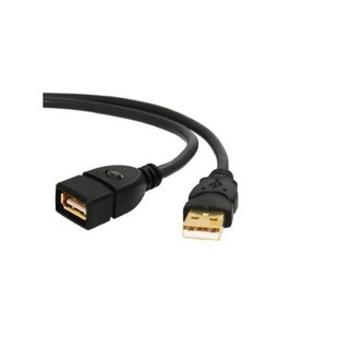 کابل افزایش طول USB2.0 AM/AF بافو با کانکتور طلایی به طول 5 متر