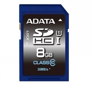 Adata Premier SDHC UHS-I U1 Class 10 Memory Card - 8GB