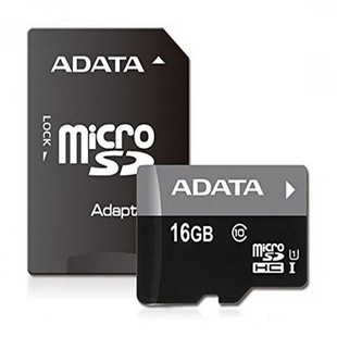 Adata MicroSDHC UHS-I Memory Card With Adapter - 8GB