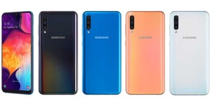 گوشی سامسونگ مدل Galaxy A50 رم6 ظرفیت 128 گیگابایت با 18 ماه گارانتی