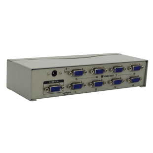 اسپلیتر VGA هشت پورت کی نت پلاس 250 مگاهرتز