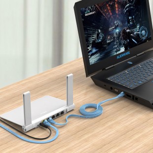 کابل شبکه Cat7 تخت اوریکو مدل PUG-C7B طول 20 متر