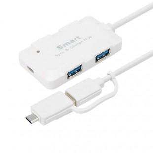 هاب چهار پورت USB 3.0 مدل U9151B با قابلیت OTG