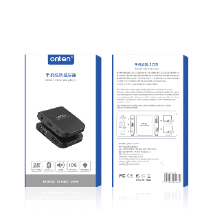 تبدیل MHL به HDMI و VGA اونتن مدل OTN-9167s برای اتصال گوشی به تلویزیون