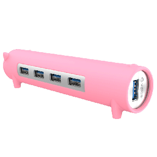 4 Port USB3.0 Pet-shape HUB