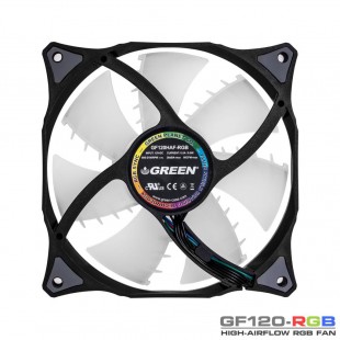 فن کیس گرین مدل GF120RGB