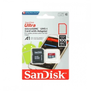 کارت حافظه سن دیسک مدل Micro SDHC UHS-I Ultra A1 ظرفیت 16 گیگ