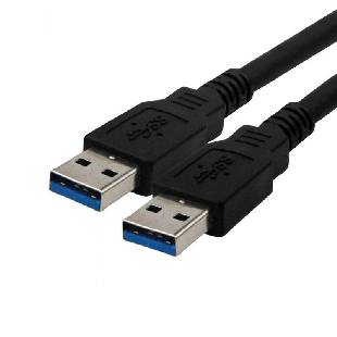 کابل لینک USB3.0 AM/AM دو سرنری بافو به طول 0.5 متر
