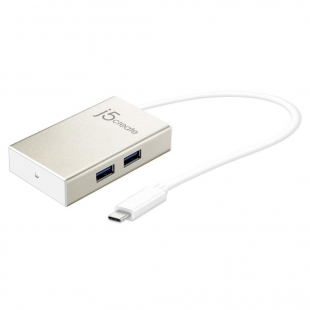 هاب 4 پورت Type-c به USB 3.0 جی5 مدل J5-JCH343